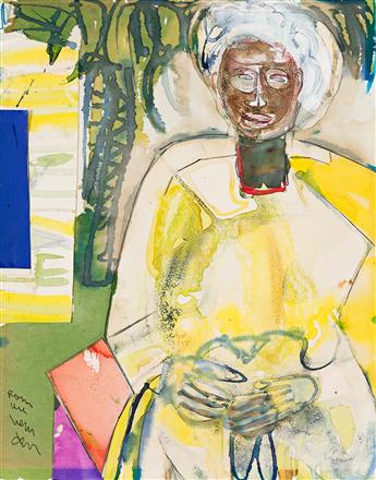 ROMARE BEARDEN (1911 - 1988) Isabel.                                                                                                             